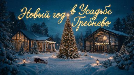 Новый год 2027 в усадьбе Гребнево. Фото заглавное